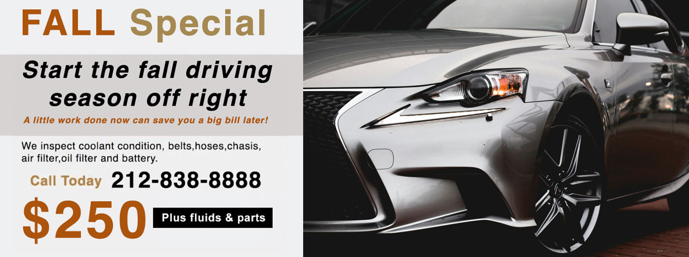 Lexus Scheduled Service NYC. We are the #1 dealer alternative for Lexus auto repair service centers in the NYC, Manhattan area.